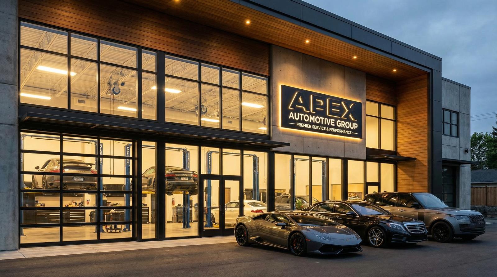 91修车改装公司门店